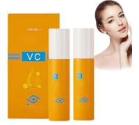 Huile essentielle pour les yeux à la lutéine, sérum pour les yeux à la lutéine, solution d'huile de sérum pour les yeux à bille, sérum pour les yeux anti-âge raffermissant (2 pièce)