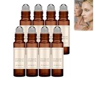 Huile essentielle pour les yeux, sérum anti-âge pour les yeux, crème contour des yeux pour hommes contre les cernes et les poches, rides et poches, hydratation en profondeur (8 PCS)