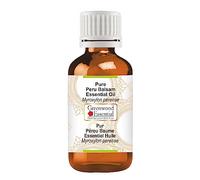 Huile essentielle pure de baume du Pérou (Myroxylon pereirae) distillée à la vapeur, 30 ml (1 oz)