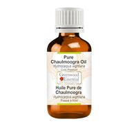 Huile essentielle pure de Chaulmoogra de Greenwood (Hydnocarpus wightiana) 100% naturelle de qualité thérapeutique pressée à froid pour les soins personnels 30 ml (1,01 oz)