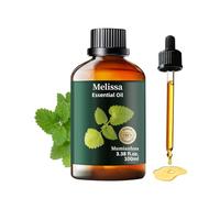 Huile Essentielle Pure de Méliss100ML- 100% Naturelle Melisse Huile Essentielle pour Diffuseur, Aromathérapie, Lampe & Bougie de Massage | Huile Essentielle Citronnée