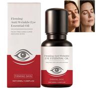 Huile essentielle raffermissante anti-rides pour les yeux, sérum roller pour les yeux anti-cernes, poches et poches sous les eye, soin quotidien hydratant et tenseur pour les (1pcs)