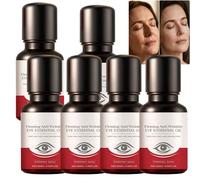 Huile essentielle raffermissante anti-rides pour les yeux, sérum roller pour les yeux anti-cernes, poches et poches sous les eye, soin quotidien hydratant et tenseur pour les (6pcs)