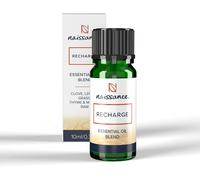 Huile Essentielle Recharge Bio 10ml - Aromathérapie Naturel Pour Diffuseur - Thérapeutique Apaisante Decontractante Muscles - Citronnelle Girofle Thym Marjolaine