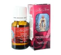 Huile essentielle religieuse Notre Dame de Lourdes parfumée à la Rose rouge 10ml - Huile religieuse - Culte Chrétien en