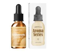 Huile Essentielle Végétale 30 ml - 16 Parfums : Lys, Thym, Clou de Girofle, Océan, Chèvrefeuille, Café, Myrrhe, Géranium, Tabac Sucré, Citronnelle, Freesia, Bois de Cèdre, Camomille, Noix de Coco & Va