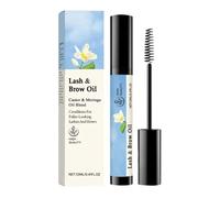 Huile Et Applicateur Pour Cils Et Sourcils - Sérum Pour Cils - Huile De Ricin Biologique - Huile Portable Pour Cils Et Sourcils Pour Rehausser Les Cils Pour Les Femmes 12 Ml