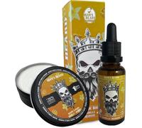 Huile et Baume - Man's Beard - Parfumé Vanille / Mangue - 30ml / 90ml - Sans Parabène