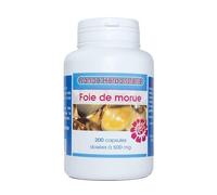 HUILE FOIE DE MORUE 200 capsules dosées à 400mg