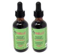 Huile fortifiante - MIELLE ORGANICS - Lot de 2 flacons - 59ml - Romarin - Menthe