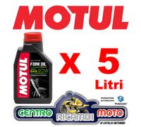 Huile Fourche Motul Fork Oil Expert Heavy SAE 20W Semi-Synthétiques 5 Litres Lt
