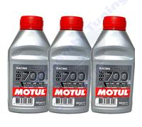 Huile Freins Racing Dot 4 100% Synthétique MOTUL Rbf 700 Emballage 3 X 500 ML =