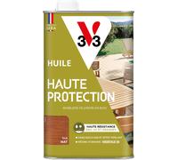Huile haute protection V33 mobiliers de jardin en bois teck mat 1L