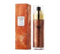 Huile Illuminatrice Corps - Or Bronze, Glitter Stick, Éclat Doré Cuivré Pour Un Effet Bonne Mine Naturel, Accentue La Luminosité Chaude De La Peau, Brillance Persistante Jour Et Nuit