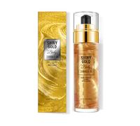 Huile Illuminatrice Pour Le Corps - Or Étincelant, Glitter Stick, Offre Un Éclat Doré Intense Et Lumineux, Améliore La Luminosité Naturelle De La Peau, Brillance Durable Toute La Journée