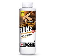 HUILE IPONE 2T SCOOT RUN2 100% SYNTHESE SENTEUR FRAISE (BIDON 1 LITRE)