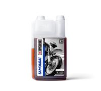 Ipone Huile moto Samourai 2 Temps – Bidon 1 L – Senteur Fraise