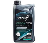 Huile Loup Officialtech C3 Ll III 65644 SAE 5W30 1 Litre pour Citroen Mercedes