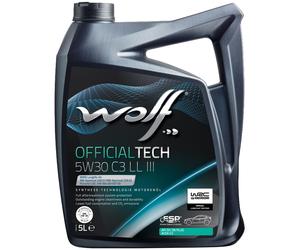 Huile Loup Officialtech C3 Ll III 65644 SAE 5W30 5 Litre pour Audi BMW Bentley