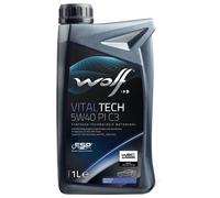 Wolf Huile moteur Vitaltech 5W-40 Pi C3 – MB 229.51, VW 505 00/01 – 3x1 Litre