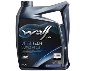 Huile Loup Vitaltech Pi C3 21116 SAE 5W40 5 Litre pour Alfa Audi BMW Citroen