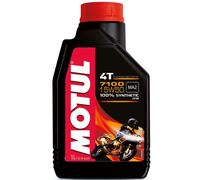 Huile Lubrifiante 100% Synthétique Motul 7100 15W50 Pour Moteurs 4 Temps