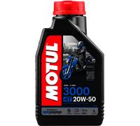 Motul - 3000 4T 20W50 - Huile Moteur 4 Temps -