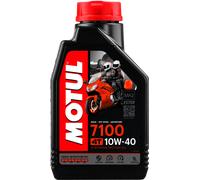 huile moteur 4T 7100 SAE 10W-40, 1 Litre entièrement synthétique Motul