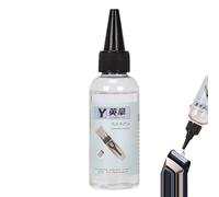 Huile lubrifiante blanche de qualité supérieure pour tondeuses à cheveux, rasoirs électriques, lames de tondeuses, tondeuses à cheveux, tondeuses à barbe et rasoirs droits avec protection antirouille.