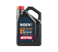 Huile lubrifiante pour moteur de moto NGEN 7 5W40 4T 4L (NEW 7100)