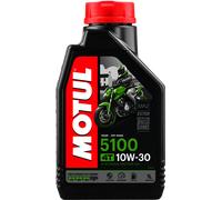 Huile lubrifiante pour moteur moto 5100 10W30 4T 1L - Technosynthese Techn