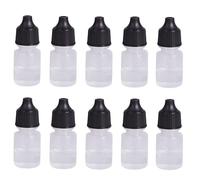 Huile Lubrifiante pour Tondeuses à Cheveux, 10 x 5 ml Huile Tondeuse Barbe Réduit la Friction, de Barber Tondeuse, Prolonge la Durée de Vie l'Équipement