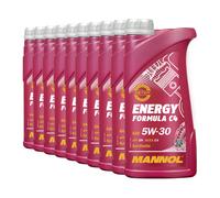 Huile Mannol 7917 Énergie Formula C4 5W-30 Acea C4, MB 226.51, 10x1 Litre