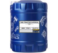 Mannol Huile moteur Tracteur Superoil 15W-40 API SG/CD 10 L pour moteurs plus âgés