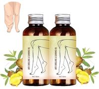 Huile Massage Pour Les Jambes | 2x50 Ml D'huile Massage Drainage Lymphatiques | Huiles Anti-gonflements Et Minceur | Massages Huiles Pour Massages Thérapie | | Les Circulations Sanguines Aident