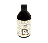 Huile MCT pure de noix de coco d'origine durable - Haute concentration en C8 - 500 ml - Cuisine et régime Keto - Source d'énergie pour le corps et le cerveau - Pour entrer/maintenir l'état de cétose