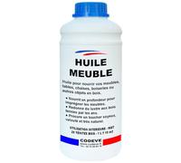 Huile Meuble Bois - Codeve Bois/Incolore - 1L - Intérieur - Pour La Déco De Votre Meuble, Table, Buffet, Commode Ou Armoire Bois.