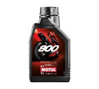 HUILE MISCELA 2T MOTUL 110085 800 2T ROUTE RACING 1L SYNT