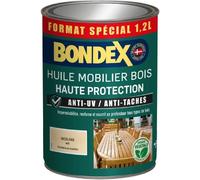 Huile mobilier incolore - BONDEX - 441376 - Mat - 1.2 L
