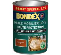 Huile mobilier teck - BONDEX - 441377 - Mat - 1,2 L