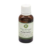 Huile Moringa | Moringa Oleifera | Pour visage | Pour peau | Huile capillaire | Huile Moringa pure | 100% pur | Huile moringa pressée à froid | Moringa Oil | 50ml | 1.69oz By R V Essential