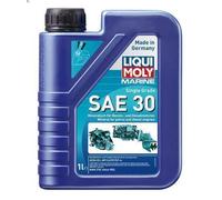 LIQUI MOLY Huile moteur Marine Single Grade SAE 30 – Minérale de démarrage – 1 L