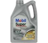 Huile moteur 0W-30 Synthétique - MOBIL - Super 3000 - Formula-V -bidon 5L - haute performance