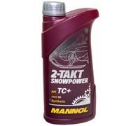 Huile Moteur 2 Temps Snowpower Schneemobile MANNOL API TC+ 1 L