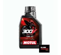 Huile MOTUL 300V 15W50 moto route scooter quad Factory Line Road 1 litre