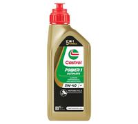 Huile moteur 4 temps castrol power 1 ultimate 4t 5w40 (1l)
