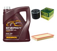 Mannol Huile moteur ENERGY COMBI LL 5W-30 ACEA C3 API SN 5 L – Compatible VW Golf IV–VII 3/5 portes