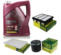 Huile Moteur 5L MANNOL 5W-30 Combi LL+MANN-FILTER Pour KIA Cee'D SW ED 1.4 CVVT