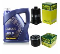 Huile moteur 5L mannol Classic 10W-40 + Mann - Filtre Luft pour Hyundai Sonata