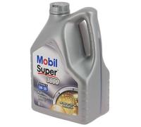 Huile moteur 5W-30 Synthétique - MOBIL - Super 3000 - Formula-V -bidon 5L - haute performance